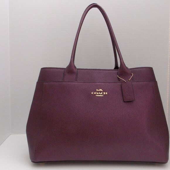 Coach Avenue Leather Carryall Bag and Wallet